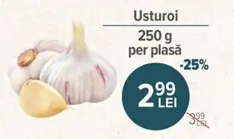 Usturoi 250 g per plasă