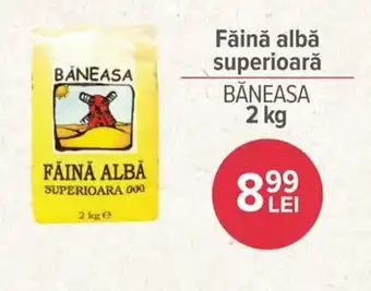 Carrefour Făină albă superioară băneasa 2 kg Ofertă