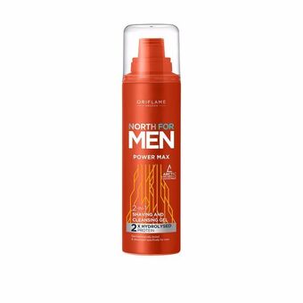 Oriflame Gel de ras şi curăţare a feţei north for men powermax Ofertă