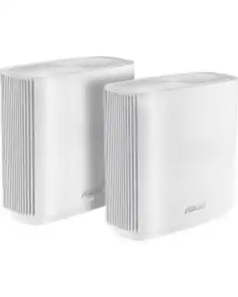 Flanco Sistem wi-fi mesh asus zenwifi ac (ct8), ac3000, tri-band, 2-pack, alb Ofertă