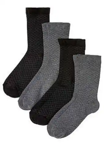 Şosete (4perechi) cu bumbac bio