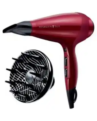 Flanco Uscator de par remington ac9096, 2400 w, 3 viteze, 3 trepte temperatura, rosu Ofertă