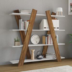 Favi Biblioteca x1 - 148, din pal melaminat, 150x29x137 cm Ofertă