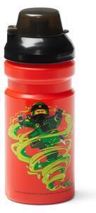 Favi Sticlă pentru apă cu capac negru lego® ninjago, 390 ml, roşu Ofertă