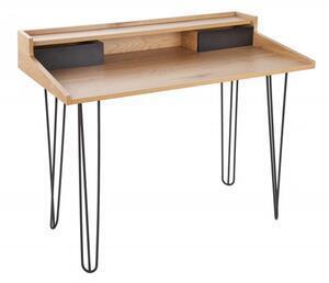 Favi Birou din mdf si cadru metalic studio 110 cm Ofertă