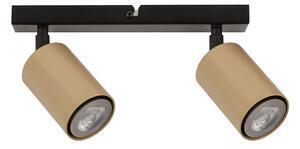 Favi Spot zoom 2xgu10/25w/230v negru/auriu Ofertă