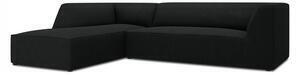 Favi Coltar modular ruby, cu 4 locuri colt pe partea stanga si tapiterie din catifea reiata Ofertă
