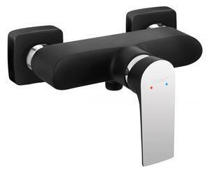 Favi Square black/chrome - baterie perete duș - baq7blc - ferro Ofertă