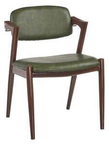 Favi Set 2 scaune din metal si piele 51 x 55 x 72 cm Ofertă