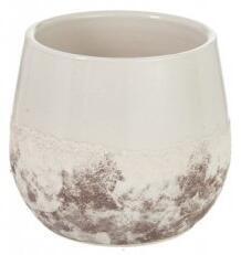 Favi Ghiveci, ceramica, alb, 19x19x16 cm Ofertă