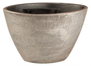 Favi Ghiveci, ceramica, argintiu, 23x14.5x14 cm Ofertă