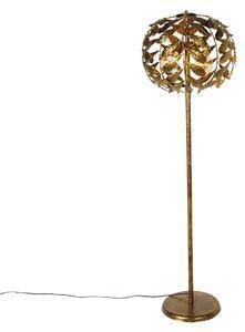 Favi Vintage vloerlamp antiek goud 45 cm 4-lichts - linden Ofertă