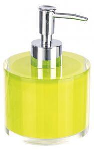 Favi Dozator sapun topazio, rasina, galben, 8.9x8.9x13.2 cm Ofertă