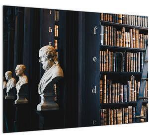 Favi Tablou - la bibliotecă (70x50 cm) Ofertă