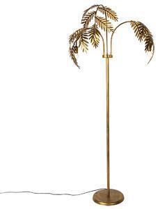 Favi Vintage vloerlamp antiek goud 3-lichts large - botanica Ofertă
