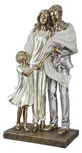 Favi Figurina family happiness, rasina, multicolor, 8x15x26 cm Ofertă