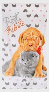 Favi Prosop copii best friends gri 140 cm Ofertă