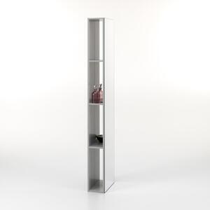 Favi Corp suspendat cu oglinda belsk, melamina sticla, gri, 32x18x160 cm Ofertă