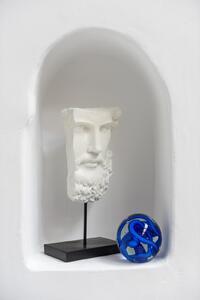 Favi Figurina greek statue on foot, rasina, alb, 21x12.5x41 cm Ofertă