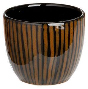 Favi Ghiveci tigre, ceramica, maro, 13x13x11 cm Ofertă