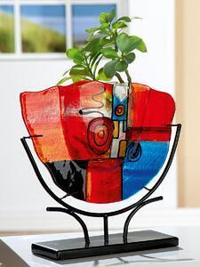 Favi Vaza new life, sticla, 49.5x45.5x10.5 cm Ofertă