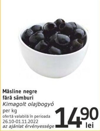 Supeco Masline negre fara samburi Ofertă