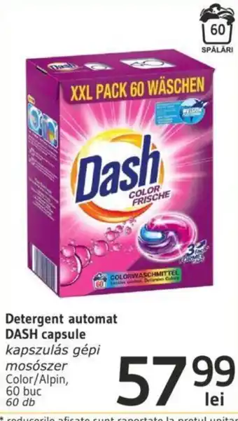 Supeco dash detergent automat capsule Ofertă