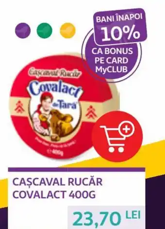 Auchan covalact cașcaval rucăr 400g Ofertă