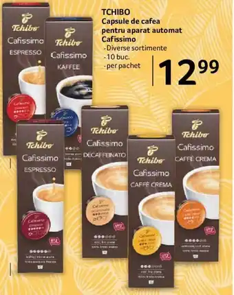 Selgros tchibo capsule de cafea pentru aparat automat cafissimo Ofertă