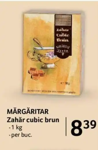 mărgăritar Zahăr cubic brun 1kg