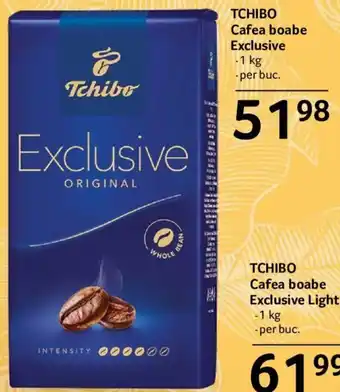 Selgros TCHIBO Cafea boabe Exclusive - 1 kg Ofertă