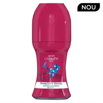 Avon Antiperspirant roll on champion's energy pentru el Ofertă