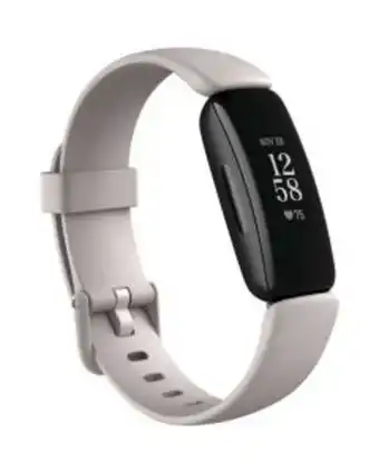 Smartband fitness fitbit inspire 2, hr, lunar white
