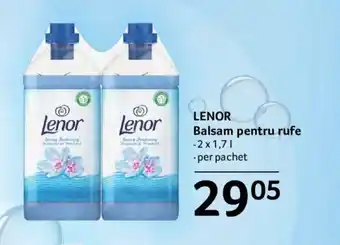 Selgros lenor balsam pentru rufe 2x1,7l Ofertă