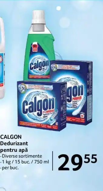 Selgros calgon dedurizant pentru apă 1kg / 15 buc. / 750ml Ofertă