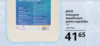 Selgros jasol detergent dezinfectant pentru superafețe 5l Ofertă