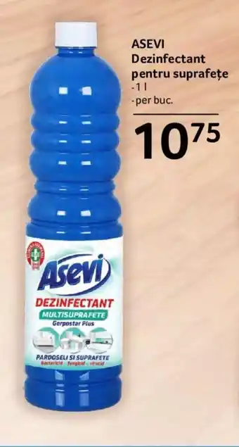 Selgros asevi dezinfectant pentru suprafețe 1l Ofertă