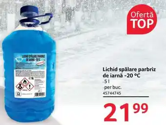 Lichid spălare parbriz de iarnă -20 C 5L per buc