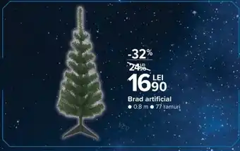 Brad artificial 0.8 m, 77 ramuri