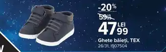 Carrefour Market tex ghete băieți 26/31 Ofertă