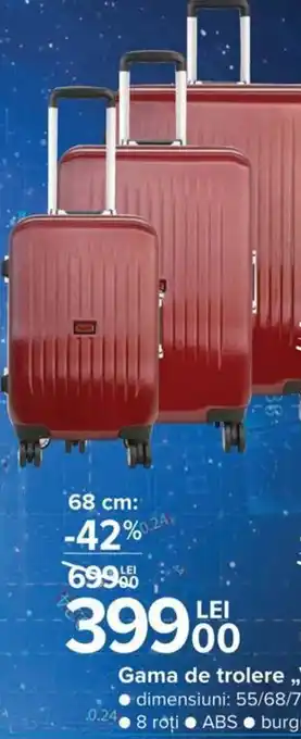 Carrefour Market gama de trolere vip 68cm Ofertă