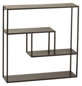 Favi Consola rectangle, metal, negru, 65x17x65 cm Ofertă