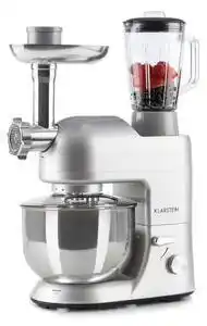 Favi Klarstein lucia, robot de bucatarie, 3 in 1, 2000 w / 2,7 ps, 5l, otel inoxidabil, fara bpa Ofertă