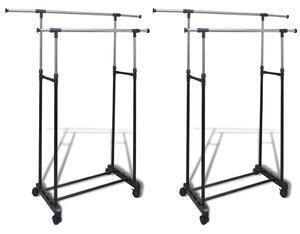 Favi Cuiere de haine reglabile, 2 buc., 2 bare suspendate Ofertă