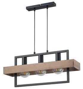 Favi Lustră pe cablu robin 3xe27/60w/230v lemn Ofertă