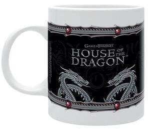 Favi Cana ceramica licenta house of the dragon - silver dragon 320ml Ofertă