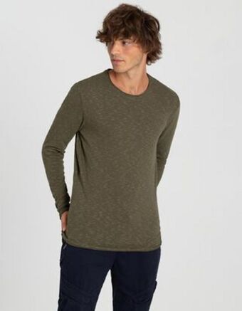 Takko Bărbați bluză de corp cu mânecă lungă - finisaje rulate Ofertă