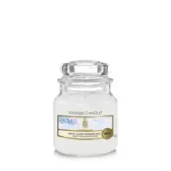 Snow globe wonderland candle
