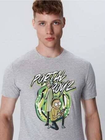 Sinsay Tricou rick and morty Ofertă