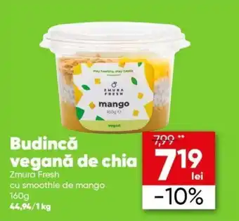 Zmura Fresh budincă vegană de chia 160g